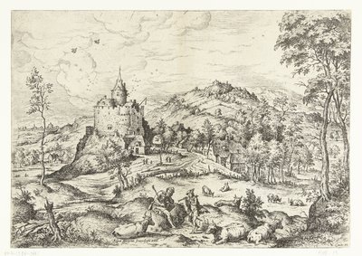 Merkur und Argus von Hieronymus Cock