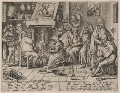 Faschingsdienstag von Hieronymus Cock