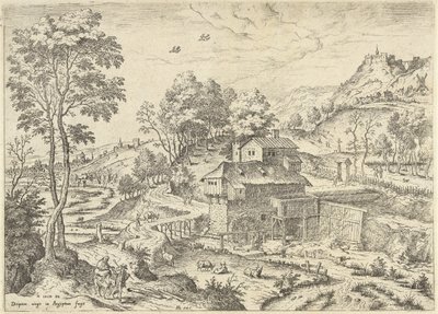 Flucht nach Ägypten von Hieronymus Cock