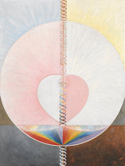 Gruppe IXUW, Nr. 25, Die Taube, Nr. 1 von Hilma af Klint