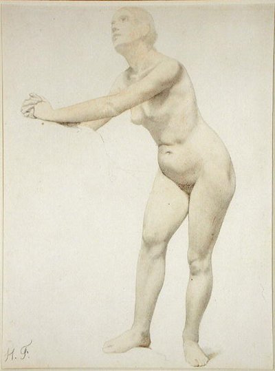 Akt von Hippolyte Flandrin