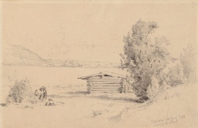 Seeblick von Suolijärvi von Hjalmar Munsterhjelm
