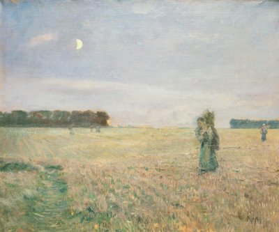Das Ende des Tages von Hjalmer Eilif Emanuel Peterssen