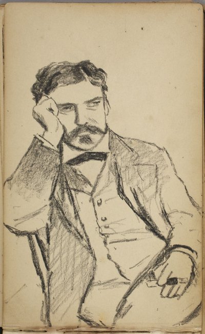 Porträt eines Mannes von Homer Dodge Martin