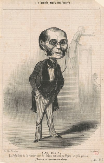 A.O. Glais-Bizoin von Honoré Daumier