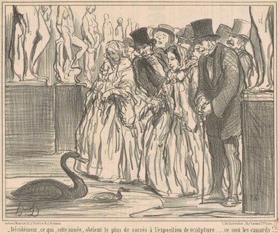 Entschieden, was dieses Jahr erreicht ... von Honoré Daumier