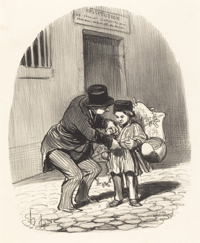 Der Ausflugstag von Honoré Daumier