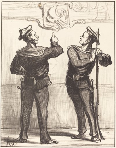 Wir hätten es nie gedacht... von Honoré Daumier