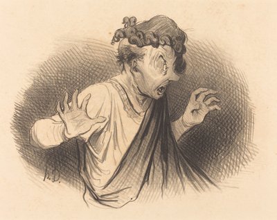 Für wen sind diese Schlangen... von Honoré Daumier