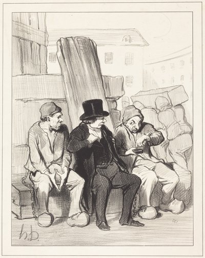 Also, mein Freund, mit zweiundzwanzig Jahren... von Honoré Daumier