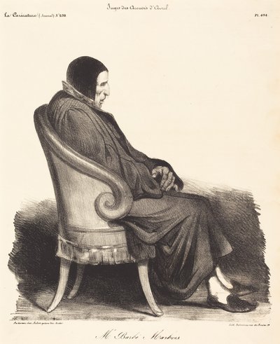 Barbé-Marbois von Honoré Daumier