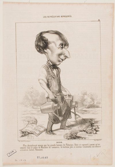 Bixio von Honoré Daumier