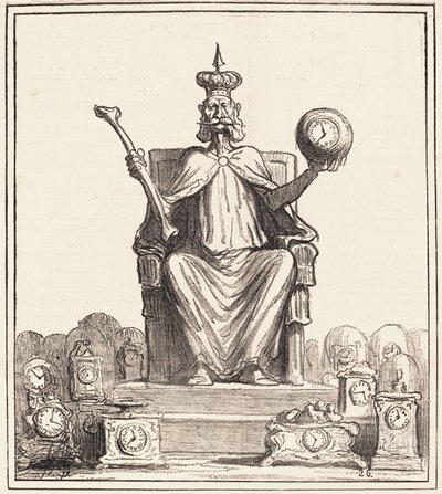 Honore Daumier, „Nachfolger von Karl dem Großen“ von Honoré Daumier