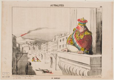 In Neapel von Honoré Daumier