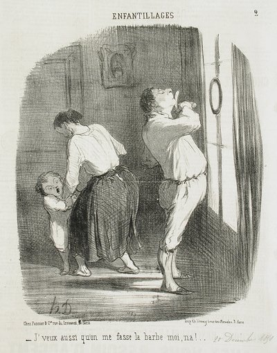 Ich will auch, dass man mir... von Honoré Daumier