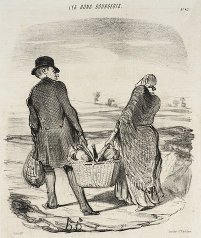 Öfter als du mich noch erwischen wirst, deine Fantasie zu befriedigen... von Honoré Daumier