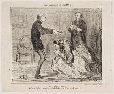 PROBE von Honoré Daumier