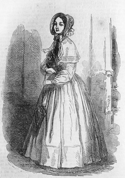 Julie Mercadet, Illustration aus Der gute Geschäftsmann (Le Faiseur) von Honore de Balzac