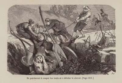 Illustration für Un Bon Petit Diable von Horace (after) Castelli