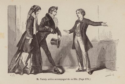 Illustration für Un Bon Petit Diable von Horace (after) Castelli