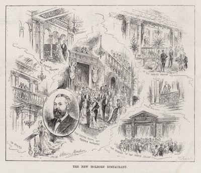 Das Neue Holborn Restaurant von Horace Morehen