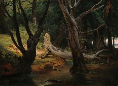 Abfahrt zur Jagd in den Pontinischen Sümpfen von Horace Vernet