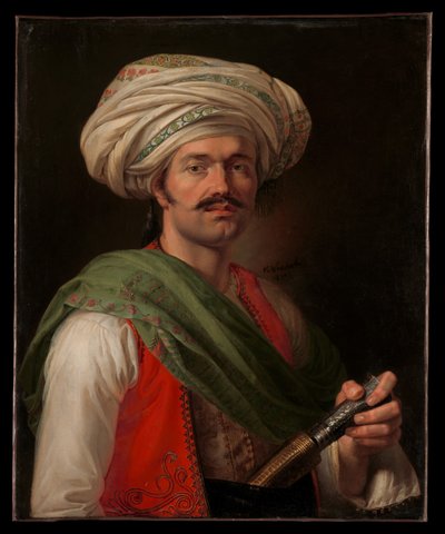 Porträt eines "Mamelouken" von Horace Vernet