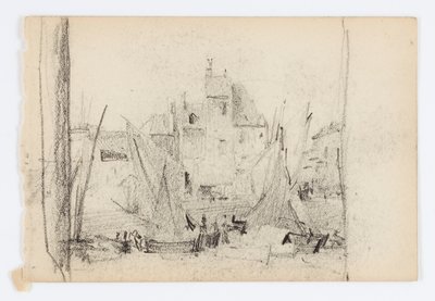 Ohne Titel (Fischerboote) von Howard Russell Butler