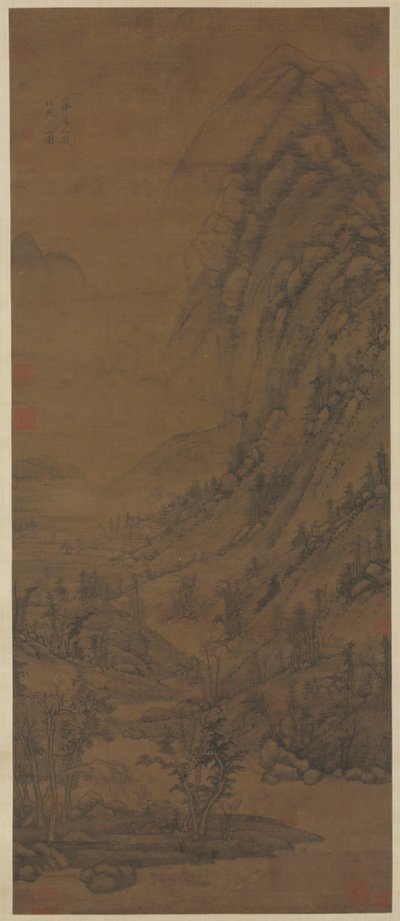 Sommerberge nach Dong Yuan von Huang Gongwang