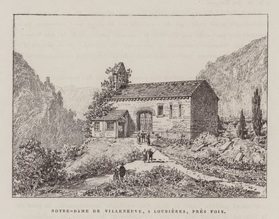Notre-Dame De Villeneuve, A Lourieres, Pres Foix von Hubert Clerget