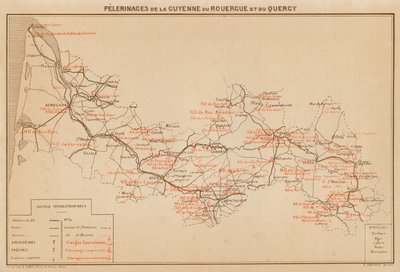 Pelerinages De La Guyenne Du Rouergue Et Du Quercy von Hubert Clerget
