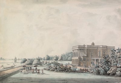 Gartenhaus von Lady Teignmouth am Ufer des Hooghly, Kalkutta, nach 1797 von Hubert Cornish