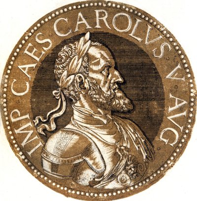 Karl V., Heiliger Römischer Kaiser von Hubert Goltzius