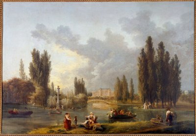 Das Schloss von Mereville von Hubert Robert