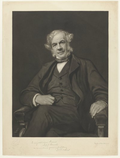 Porträt von James Staats Forbes von Hubert von Herkomer (signed by artist)