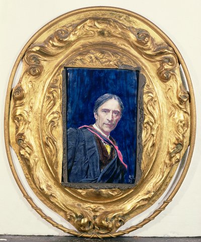 Selbstporträt des Künstlers, 1878 von Hubert von Herkomer