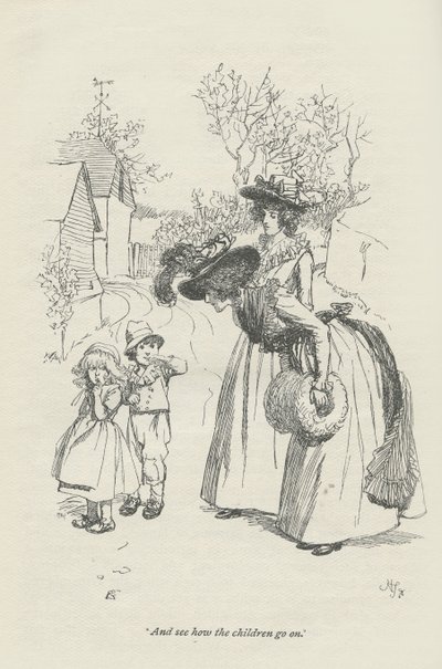 Und sehen Sie, wie die Kinder weitermachen von Hugh Thomson