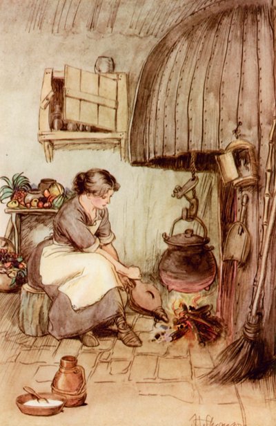 Illustration zu J. M. Barries Der bewundernswerte Crichton von Hugh Thomson