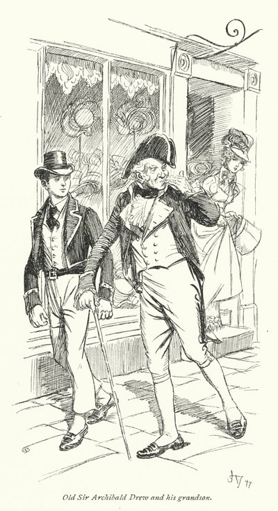 Illustration für Überredung von Jane Austen von Hugh Thomson