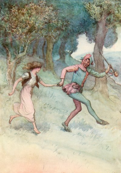 Illustration zu Shakespeares Wie es euch gefällt von Hugh Thomson