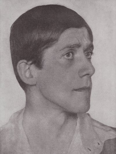 Oskar Kokoschka, österreichischer Künstler und Schriftsteller von Hugo Erfurth