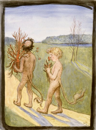Blumen für sie von Hugo Simberg
