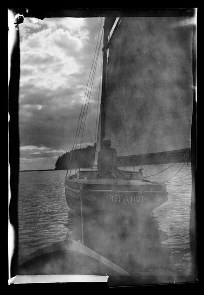 Hugo Simbergs Segelboot Refanut von Hugo Simberg