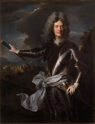 Bildnis des Marschalls Charles-Auguste de Matignon von Hyacinthe Rigaud