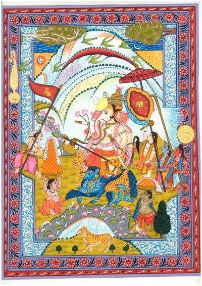 Ganesha Göttliche Prozession von IMAGINEERS STUDIO