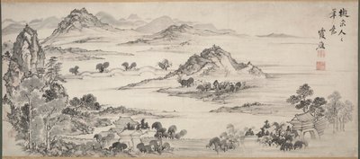 Ansicht des Westsees von Ike Taiga