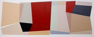 Geometrische Farbfelder von Ildefonso Martín