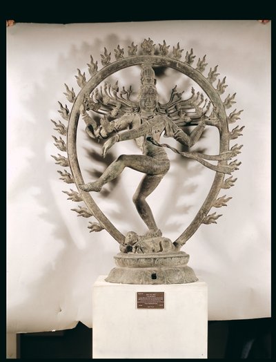Shiva Nataraja, Dravidisch (Bronze) von Indian School