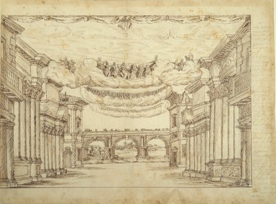 Die Vororte einer großen Stadt, ca. 1639 von Inigo Jones