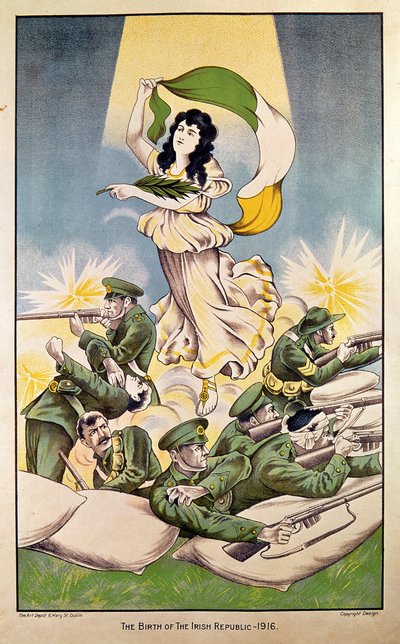 Die Geburt der Irischen Republik von Irish School